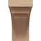 Ekena Millwork 9"W x 18"D x 18"H Classic Rockford Rough Cedar Woodgrain TimberThane Corbel, Primed Tan CORUR09X18X18ROCRCPR - alternate 3
